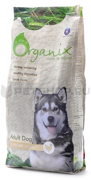 Organix 18 кг Курица/цельный рис