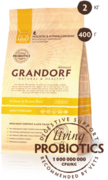 Grandorf 4 вида мяса с пробиотиками для кошек 2 кг